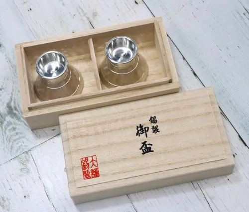 Vista 6 de キャッスルエンタープライズ(Castle Enterprise) Osaka Tin Ware 100% Tin, Choco Arbor Shape, Capacity: 0.7 fl oz (20 ml), Set of 10, Gift Wrapping Specifications
