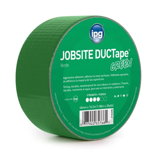Vista 8 de IPG - JobSite DUCTape - Cinta adhesiva de color Negro