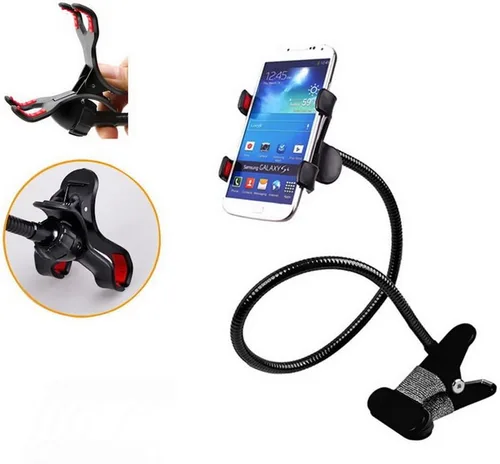 Vista 5 de axGear Soporte de brazo largo flexible giratorio 360 para escritorio de cama perezosa para teléfono
