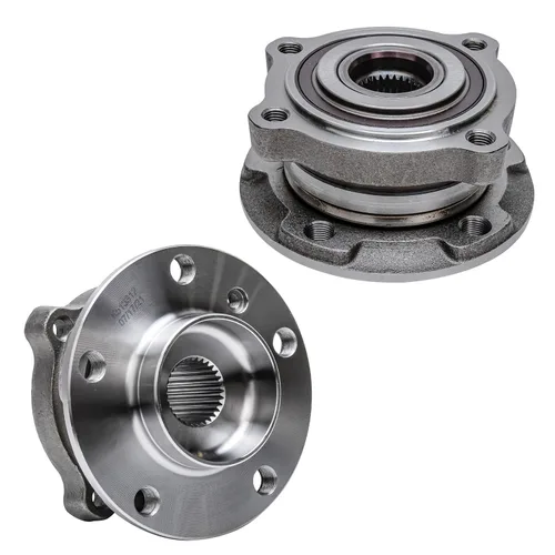 Vista 19 de Detroit Axle - 2 rodamientos de rueda delantera para Ford Fusion Probe Mazda 3 MPV Kia Spectra Jaguar XJ8 XJR XK XK8 XKR Mercury Milan, juego