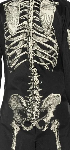 Vista 3 de Bone Chillin - Disfraz para adulto - XXL, Negro