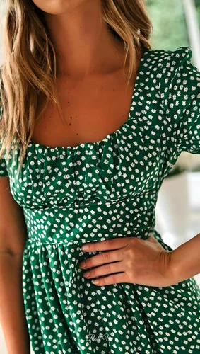 Vista 6 de Minivestido casual de mujer para primavera y verano