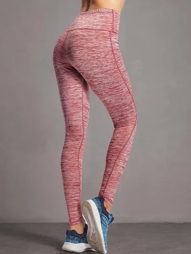Vista 74 de Neleus calzas de yoga para mujer con bolsillo y cintura alta, para correr, con control de barriga