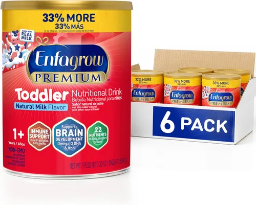 Vista 13 de Enfagrow Premium Bebida Nutricional de Leche para Niños Pequeños, Bebida para Niños Pequeños Enfagrow, Pruebe Nuestro Trío de Apoyo al Cerebro, Lata