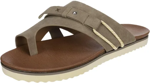 Vista 2 de Sandalias ortopédicas para mujer, pantuflas para caminar con soporte de arco, sandalias casuales antideslizantes A4# Caqui