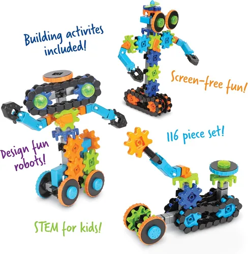 Vista 7 de Learning Resources Engranajes robots en movimiento