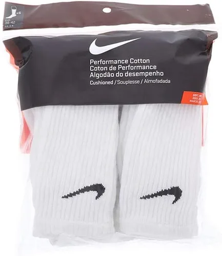 Vista 2 de Nike Performance - Calcetines deportivos acolchados con bolsa (6 pares)