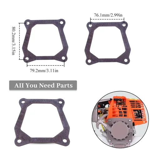 Vista 2 de Junta de cubierta de válvula basculante para Honda GX160 GX200 GX 160 200 168F 2KW 3KW Generador de gasolina Motor de gasolina Bomba de agua