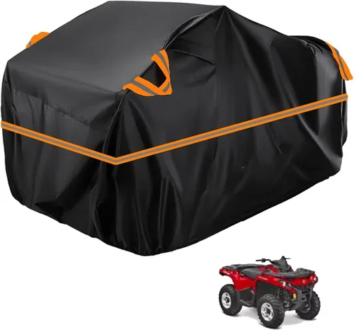 Vista 337 de Cubierta para ATV impermeable compatible con Arctic Cat H1 EFI TRV Cruiser 4x4 2011, cubierta de 210D para vehículos de 4 ruedas, cubierta para quad
