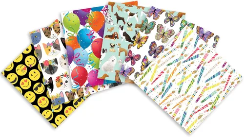 Vista 18 de Jillson Roberts - 24 hojas de papel tissú con estampado de primera calidad