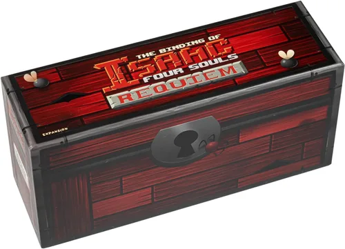 Vista 2 de Maestro The Binding of Isaac Four Souls Requiem Juego de cartas de expansión