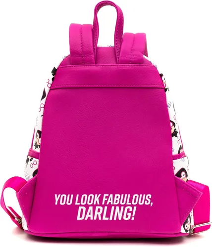 Vista 8 de Loungefly Mini mochila, Disney The Incredibles, Edna Mode"Sin capas!", Varios colores, Mini mochila