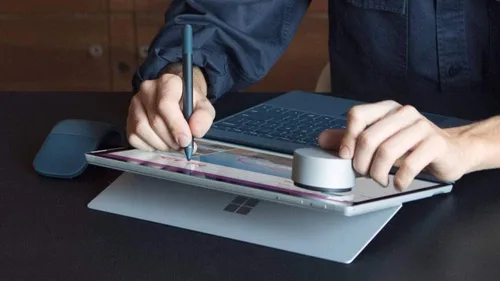 Vista 2 de Microsoft Surface Pen para Surface Pro 7 Pro 6 Surface Laptop 3 Surface Book 2 Laptop 2 Surface Go Studio 2 Pro 5 Pro 4 4096 Puntos de presión