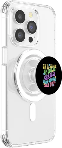 Vista 3 de CHEYENNE Personalized Name Cute Retro Girls Groovy Birthday PopSockets MagSafe PopGrip for iPhone