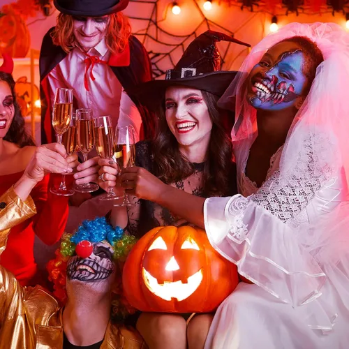 Vista 9 de Luces de calabaza para interior, 16 colores que cambian de Jack O Lantern, luces de linterna de JackoLantern a batería para calabazas al aire libre