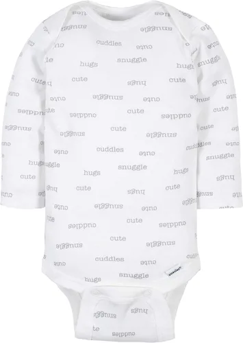 Vista 6 de Gerber unisex-baby 6 Pack Long-sleeve Onesies Bodysuit