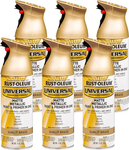 Vista 141 de Rust-Oleum Pintura en aerosol metálica universal para todas las superficies, cobre envejecido Cobre (Aged Copper)