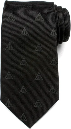Vista 3 de Cufflinks Inc. Corbatas de seda para vestir de Harry Potter, Negro