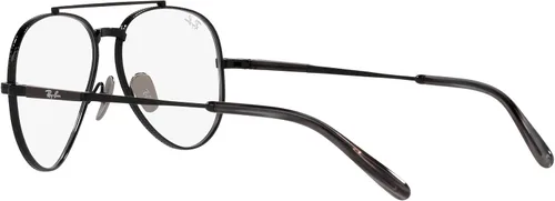 Vista 5 de Ray-Ban RX8225v Aviator Titanium Pilot - Marcos para gafas graduadas