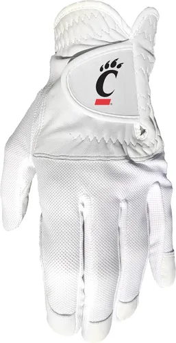 Vista 15 de Guante de golf para mano izquierda de Team Golf NCAA para hombre, para jugadores diestros, talla única, incluye marcador de bola magnético extraíble