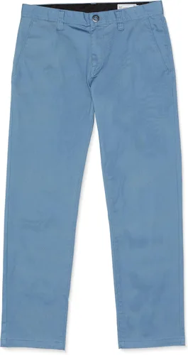 Vista 7 de Volcom Frickin - Pantalón chino elástico moderno para hombre, pantalones de sarga elásticos para uso diario Negro