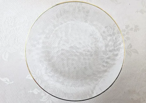 Vista 9 de Ocasiones" Paquete de 50 platos (25 invitados) - Juego de platos de plástico desechables para fiestas de boda pesados, cena de 25 x 10 pulgadas +