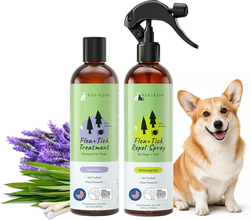Vista 11 de Kit de protección contra garrapatas (champú de lavanda - spray de lavanda)