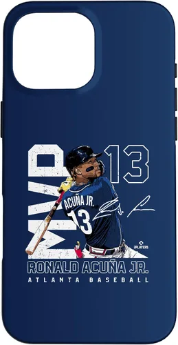 Vista 19 de MVP Ronald Acuna Jr Atlanta MLBPA - Carcasa para iPhone 17