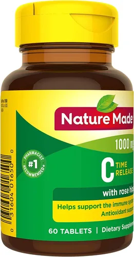 Vista 3 de Nature Made Vitamina C 1000 mg Comprimidos de liberación temporal 60 ea (paquete de 2)