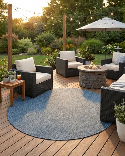 Vista 89 de Rugs.com Outdoor Solid Collection - Alfombra de pelo plano beige de 2 x 3 pulgadas, perfecta para entradas, cocinas, rincones de desayuno, piezas