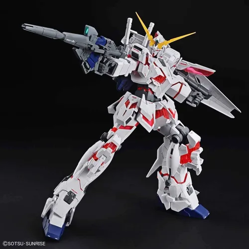 Vista 3 de Bandai 5057986 Rx-0 Unicorn Gundam (modo Destroy) Mega Size 1/48 Model Kit, de Gundam Uc