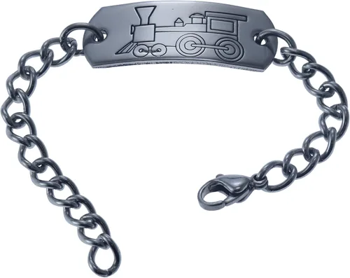 Vista 15 de Pulsera de identificación ajustable personalizada para niños y adultos Mariposa