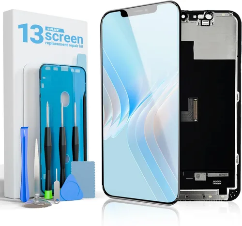Vista 10 de Reemplazo de pantalla LCD de 5.4 pulgadas para iPhone 12, montaje digitalizador táctil 3D con herramientas de reparación, protector de pantalla