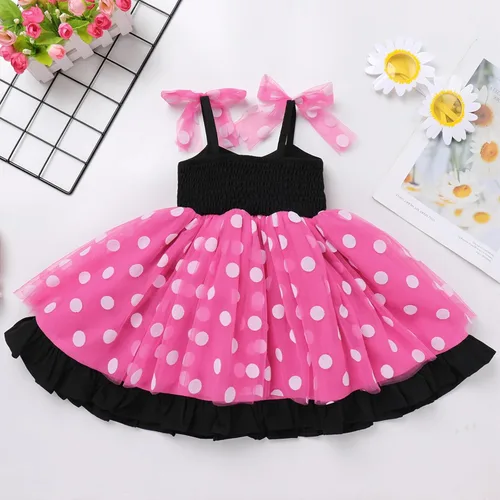 Vista 2 de Vestido de Halloween para bebé niña, primer cumpleaños, disfraz de primera Navidad, Pascua, princesa, tutú de tul