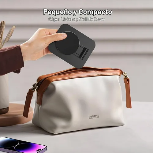 Vista 8 de UGREEN Soporte Magnético para Teléfono Compatible con Soporte MagSafe para Escritorio Diseño Ergonómico Ajustable, Soporte de Teléfono Celular