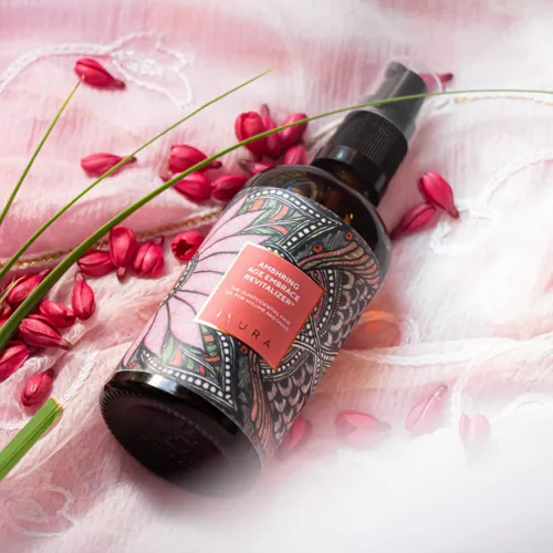 Vista 6 de The Ayurveda Experience iYURA Ambhring Age Embrace Revitalizer and Hair Oil - Hidratante capilar profesional para cabello con volumen, brillante