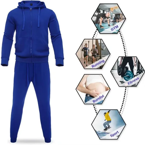 Vista 3 de Chándal para hombre, chamarras y pantalones de 2 piezas