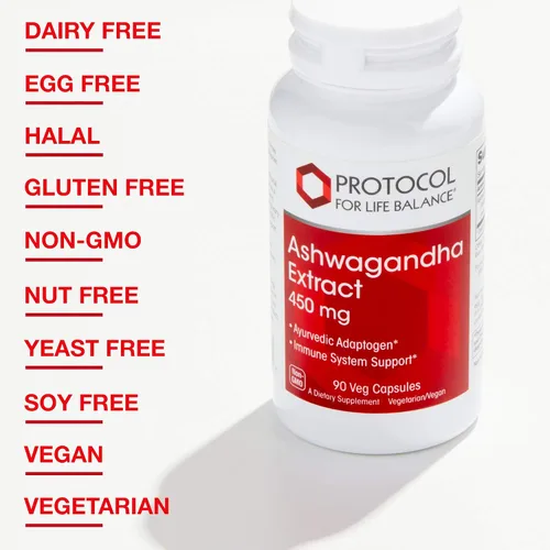 Vista 3 de PROTOCOL FOR LIFE BALANCE Extracto de ASHWAGANDHA 450MG 90 VCAPS