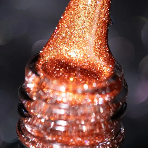 Vista 10 de BURANO Esmalte de uñas de gel reflectante, 0.2 fl oz, esmalte de gel reflectante con purpurina de diamante, esmalte de gel de color brillante