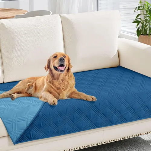 Vista 159 de hyha - Manta impermeable para cama de perro, mantas suaves para mascotas, funda impermeable para sofá para perros, fundas reversibles lavables