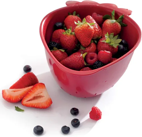Vista 3 de Norpro, Colador de fresas rojas, mini