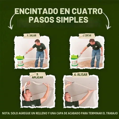 Vista 4 de Buddy Tools TapeBuddy Herramienta de Encintado de Paneles de Yeso - Simplifica la Cinta de Banjo de Paneles de Yeso - Dispensador de Cinta Confiable