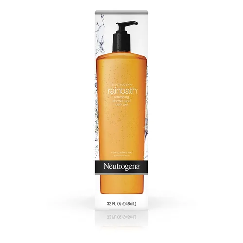 Vista 9 de Neutrogena Rainbath Gel limpiador de ducha y baño, gel de lavado corporal hidratante diario y gel de afeitado para hombres y mujeres, espuma cremosa