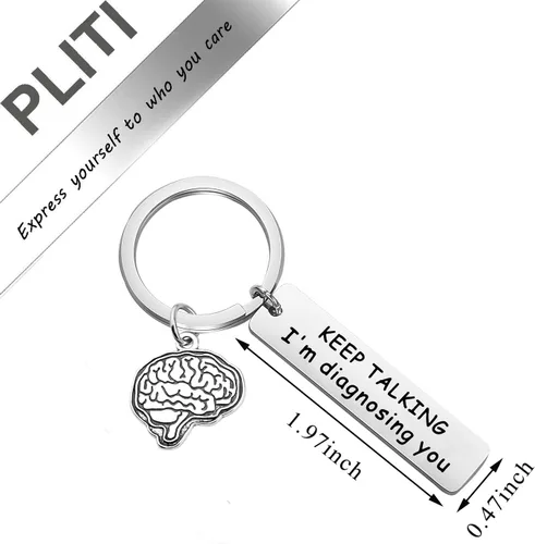 Vista 2 de PLITI Regalo para psicoterapeuta, regalo para psicólogo, consejero psicológico, regalo de graduación de psicología