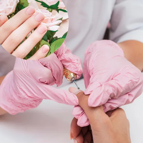 Vista 8 de YUXIANLB Juego de 10 brocas de uñas para manicura, kit de brocas de diamante para uñas profesional rusas para eliminación de cutículas, juego