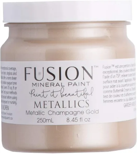 Vista 15 de Fusion Mineral Paint Metálicos (1.3 fl oz, Bronce)