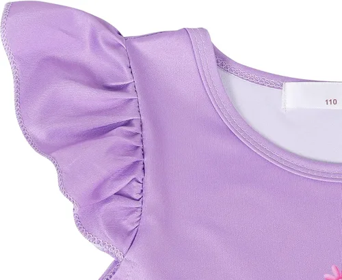 Vista 5 de HenzWorld Disfraz de Mirabel para niñas, vestido mágico de la familia IsabelaMadrigalPepa, disfraz de dibujos animados, traje de fiesta
