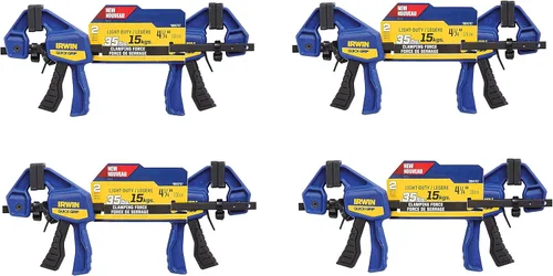 Vista 3 de Irwin Quick Grip 530062 - Abrazadera micro barra de agarre rápido con una sola mano, 4