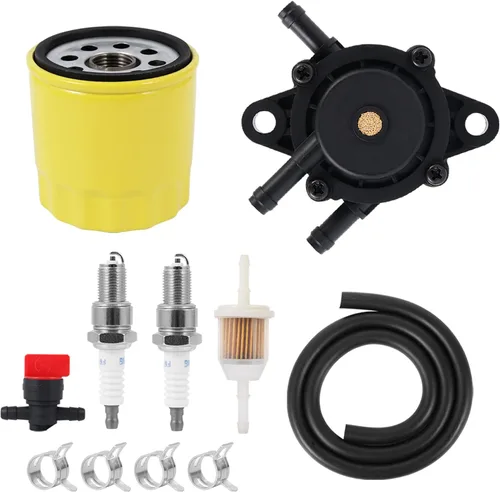 Vista 5 de Carburador 20 853 33-S 20 083 02-S, 20 083 06-S Kit de afinación de bomba de combustible de filtro de aire para motor Kohler SV Series, para Cub