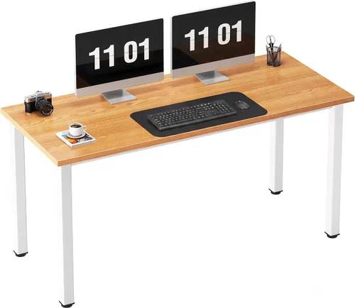Vista 32 de Need Escritorio pequeño para computadora, mesa de escritura resistente de 31.5 pulgadas, estrecho, negro